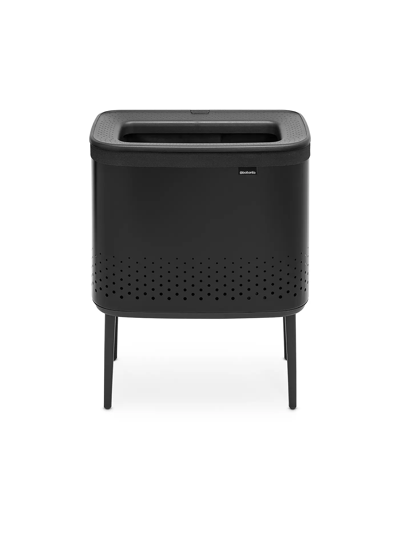 BRABANTIA | Wäschebox Bo 60l Schwarz | 